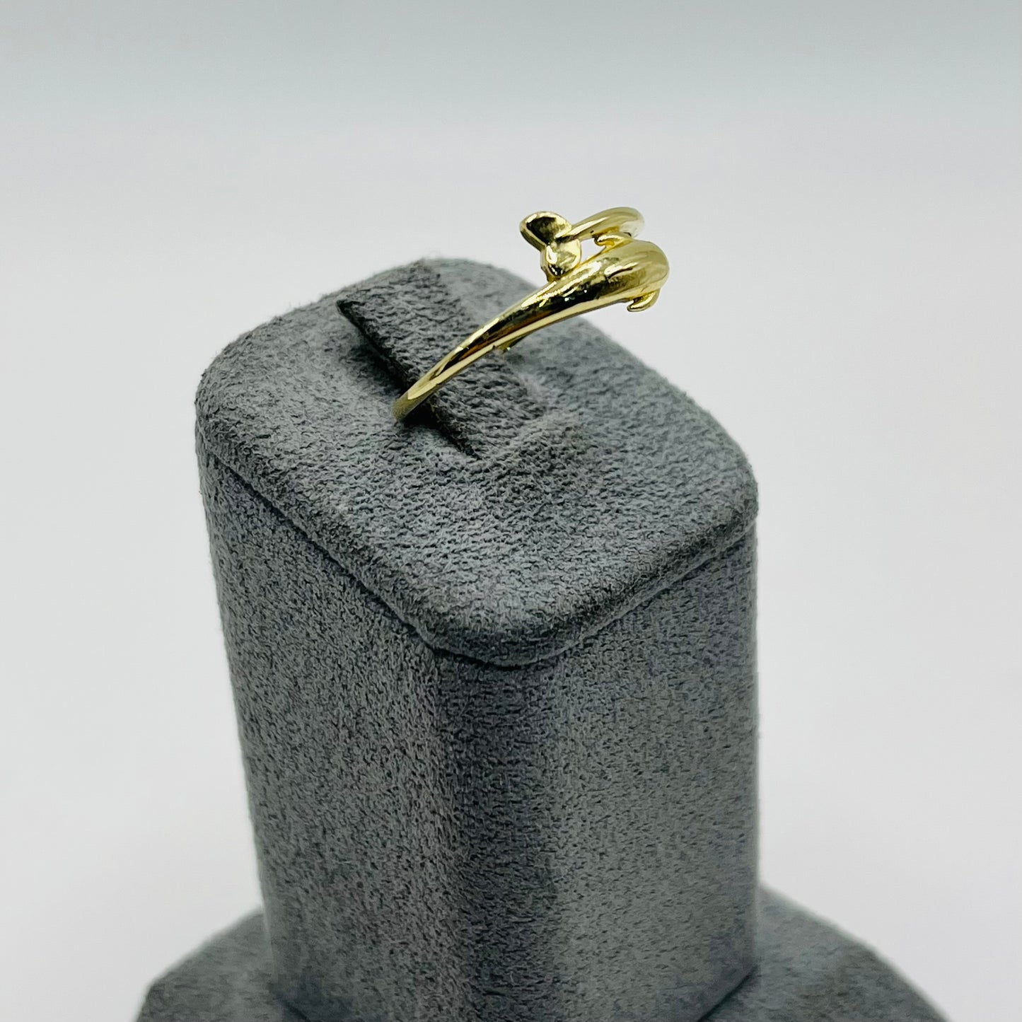 10k Gold Dolphin Band Ring