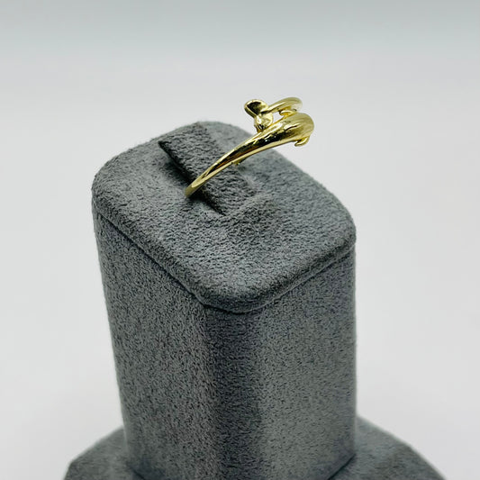 10k Gold Dolphin Band Ring