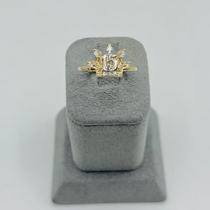 14k Gold Mini Princess Quince Ring