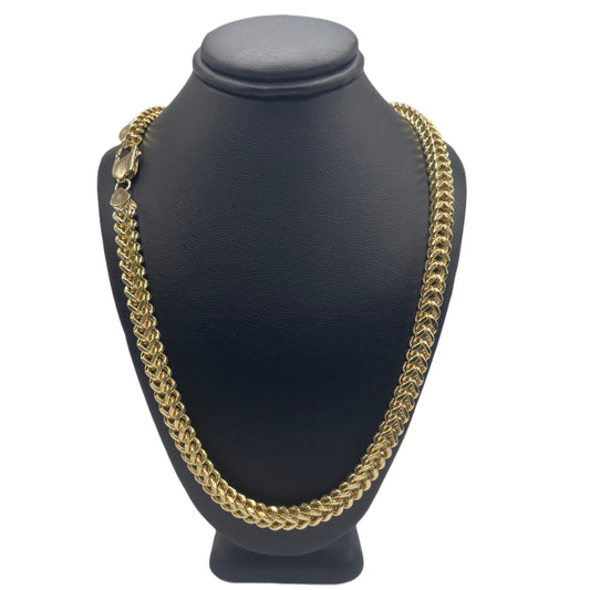 10K Gold 6mm Franco Chain