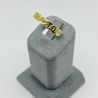 14k Mariner Chain Ring