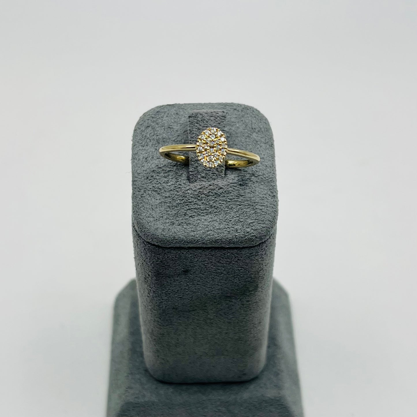 14k Gold Natural Diamond Evermore Ring