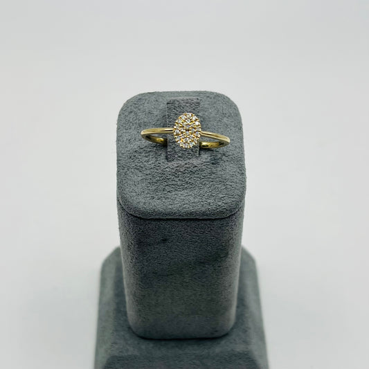 14k Gold Natural Diamond Evermore Ring