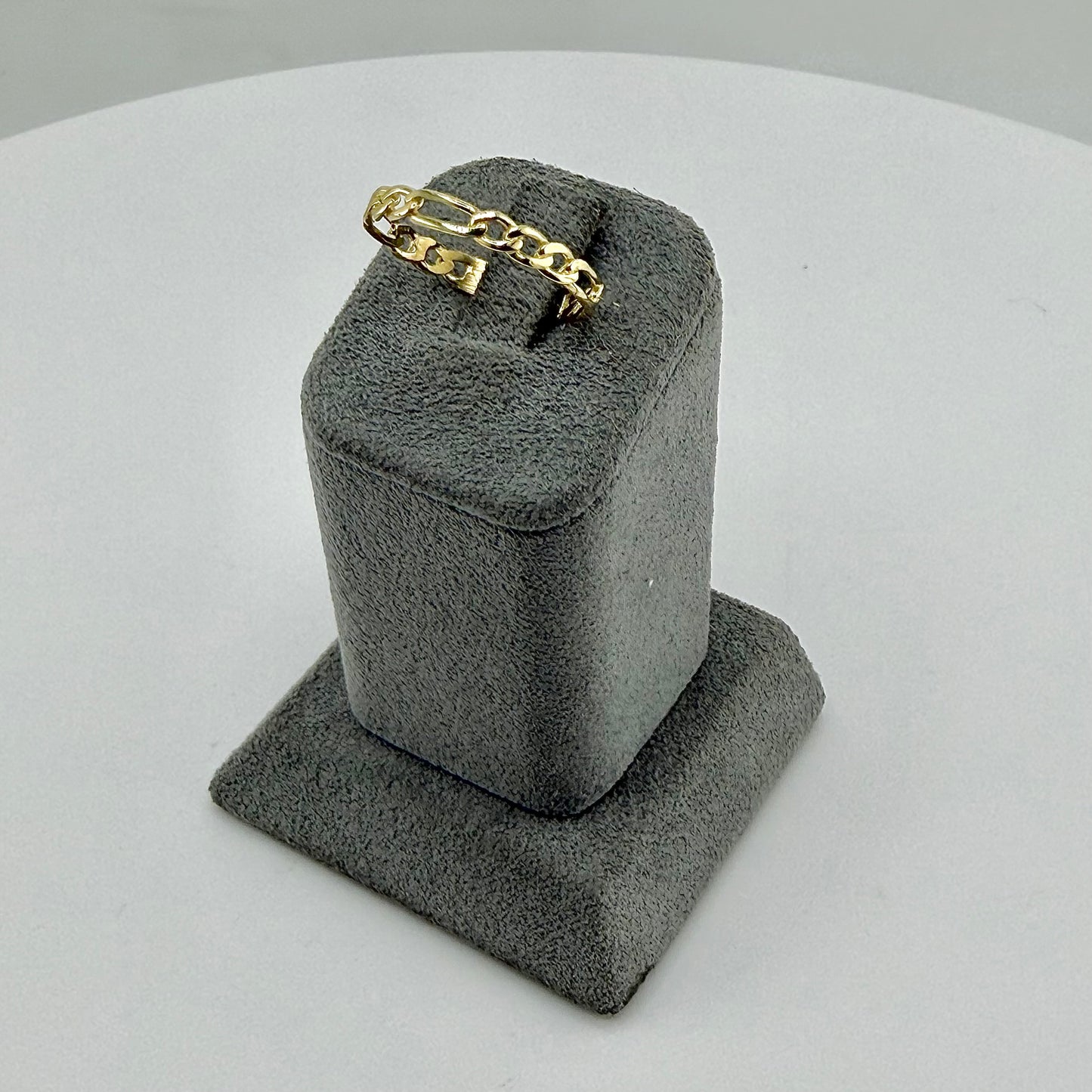 10k Gold Fígaro Ring 3mm
