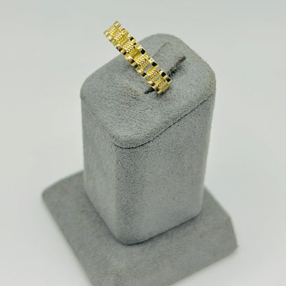 10K Gold RX Band Ring | Width: 4.5mm
