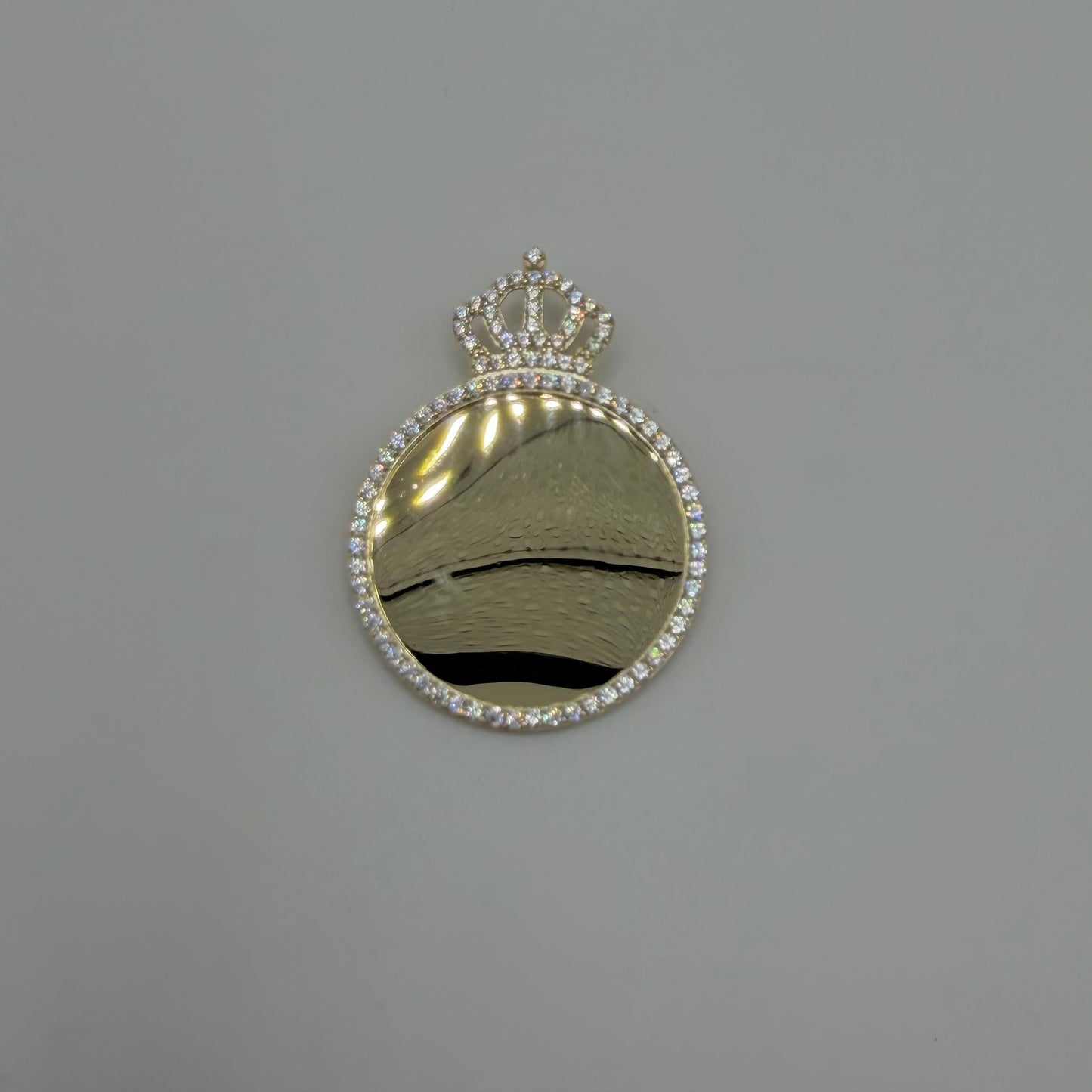 10k Gold Princess Cz Picture Pendant (S)
