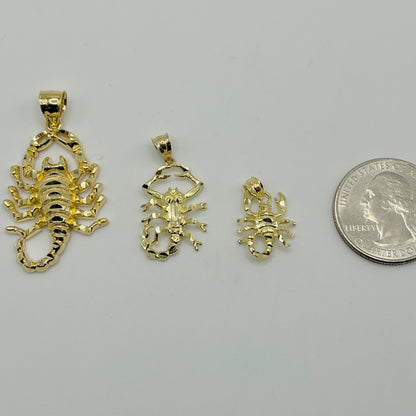 10k Gold Scorpion Charm (L)