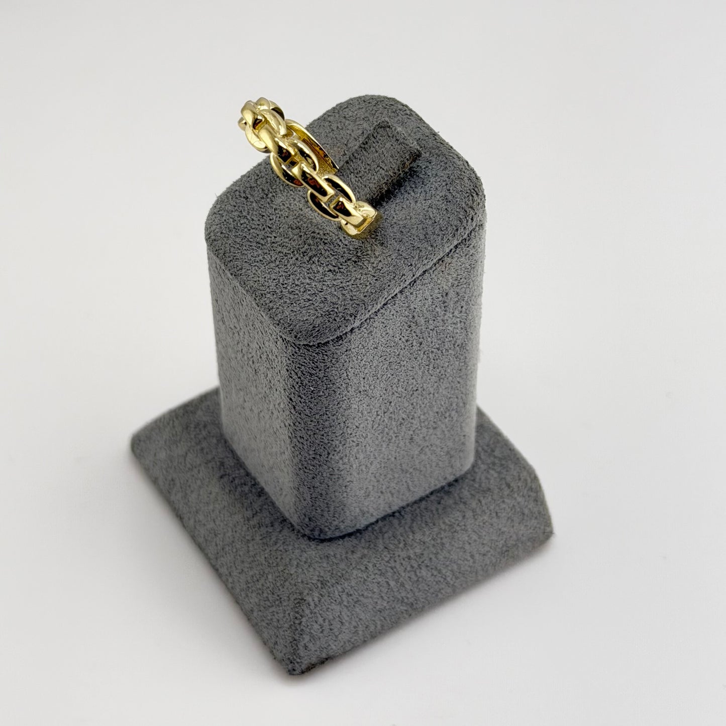 10k Gold Core Link Ring