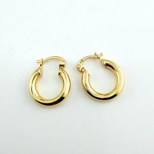 10K Gold Classic Huggy Hoops