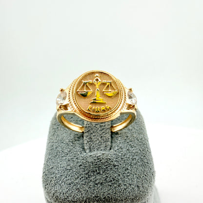 10K Gold Zodiac Rings