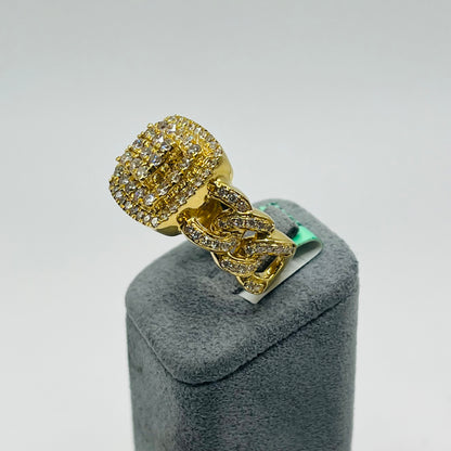 14k Gold Natural Diamond Gravitas Ring