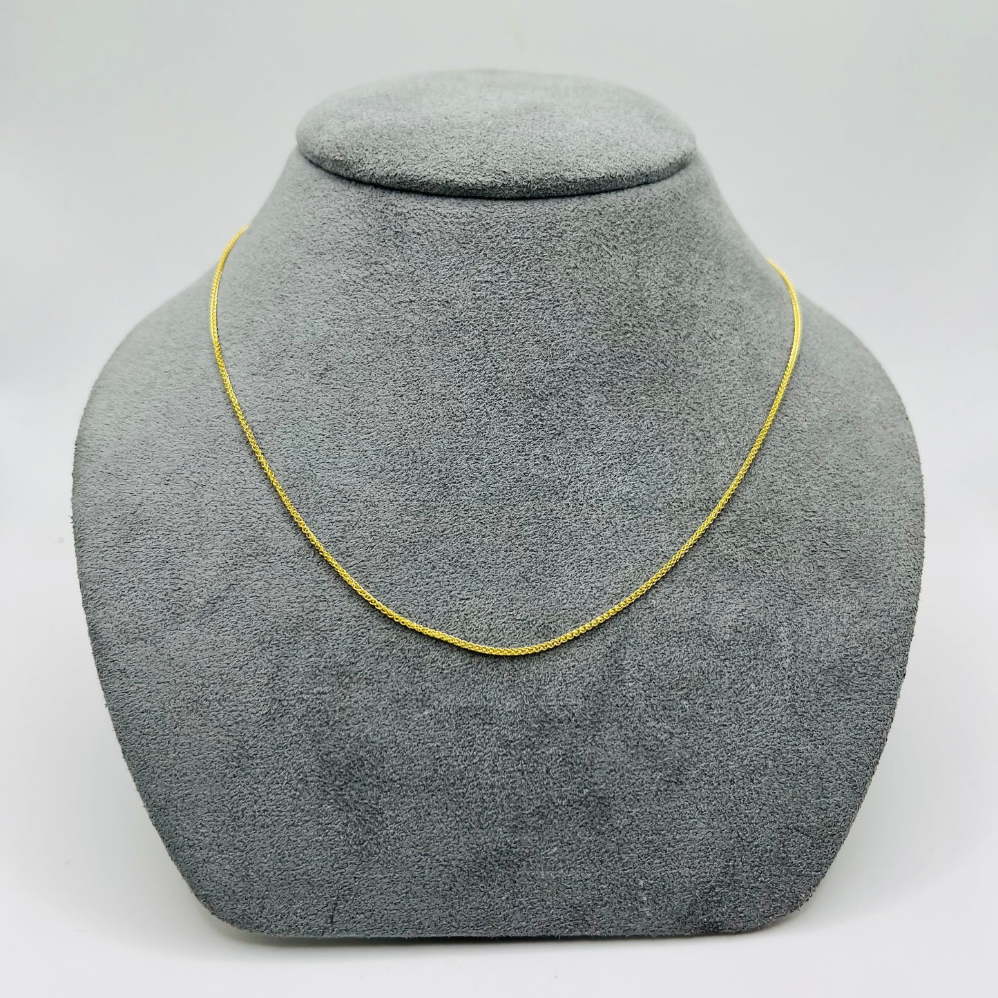 14k 1mm Rolo Chain