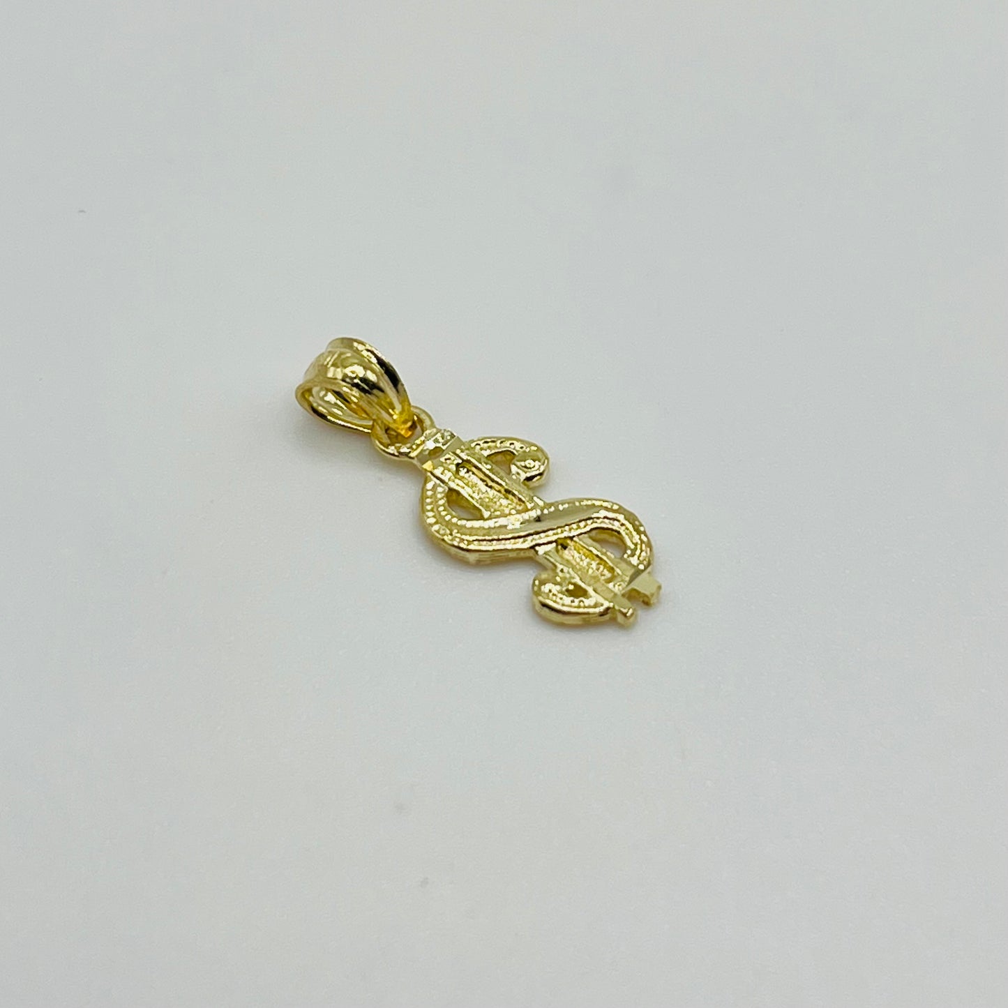 10k Gold XS Money Sign Charm