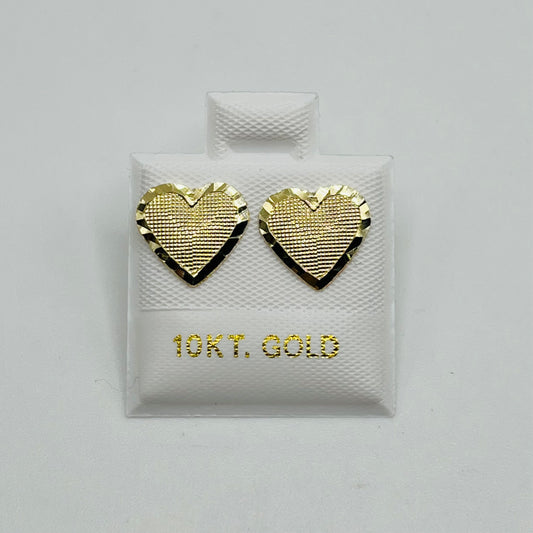 10k Gold Mini Amour Earrings