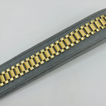 10K Gold RX Bracelet | Width: 14mm
