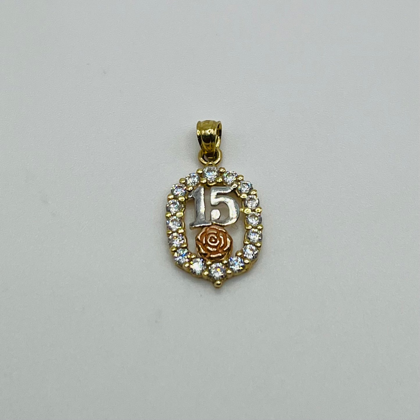 14k Gold Enchanted Quince Charm