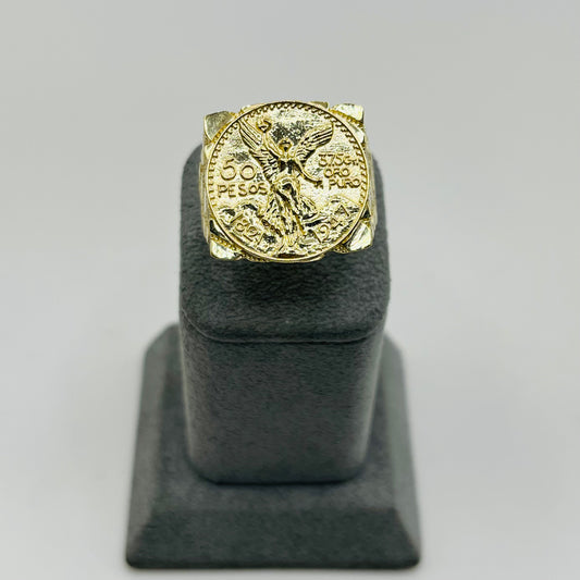 10k Gold Centenario Nugget Ring