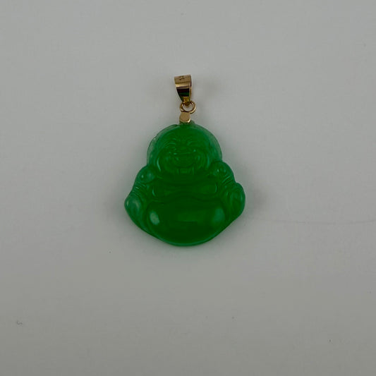 Buddha Charm Green (Small)