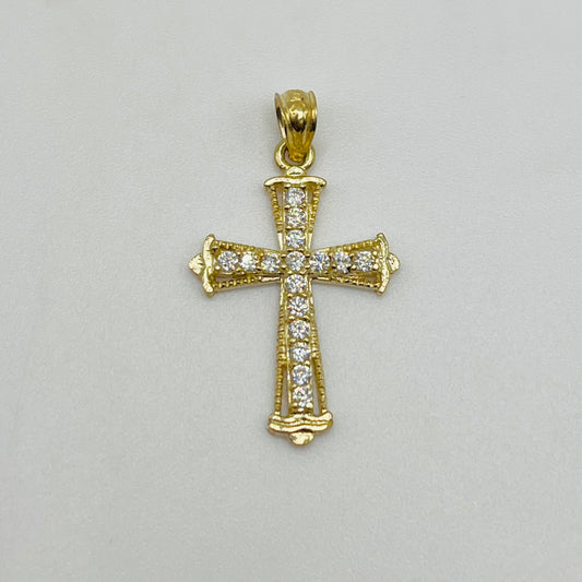 10k Gold Divine Crucis Cross