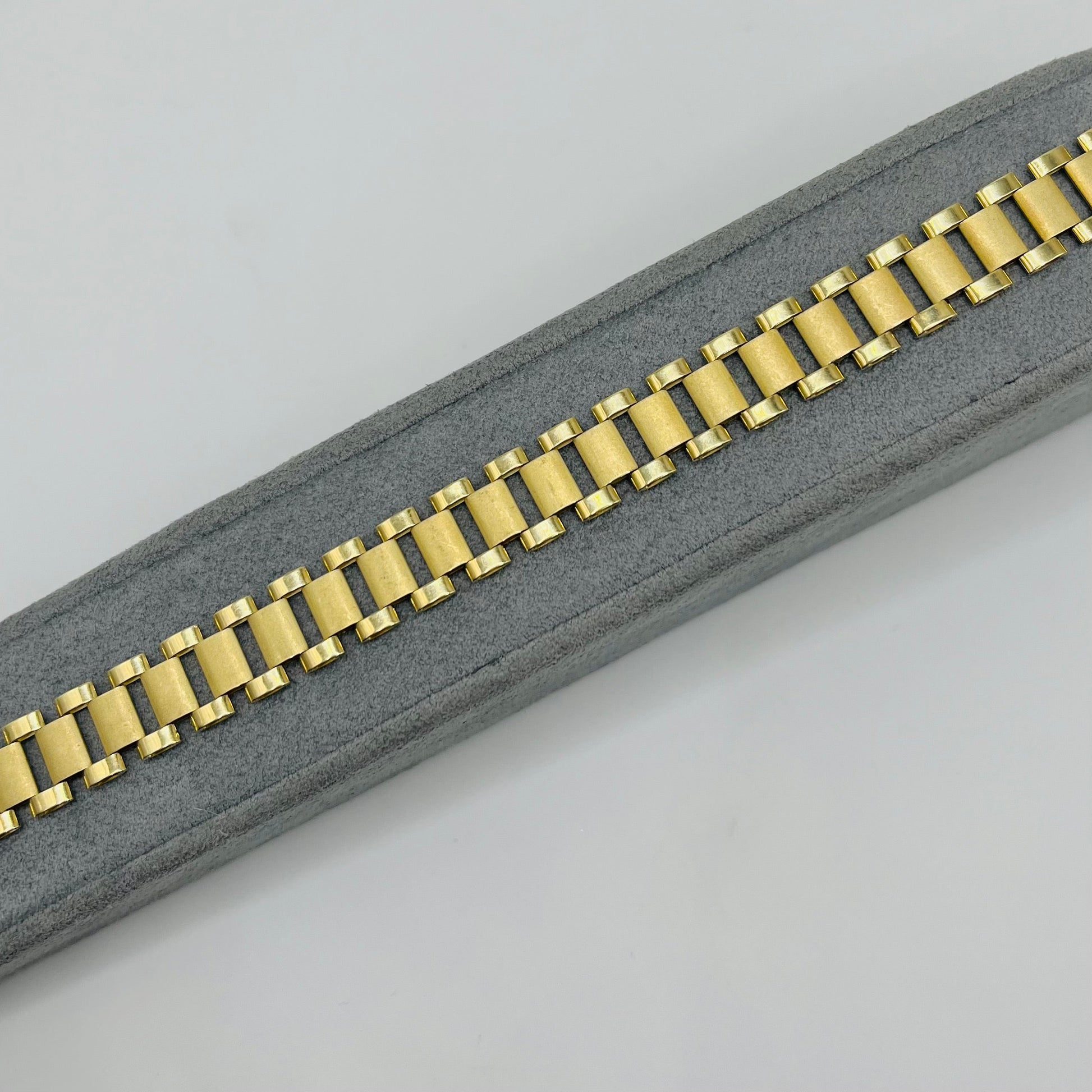 10K Gold RX Bracelet | Width: 10mm