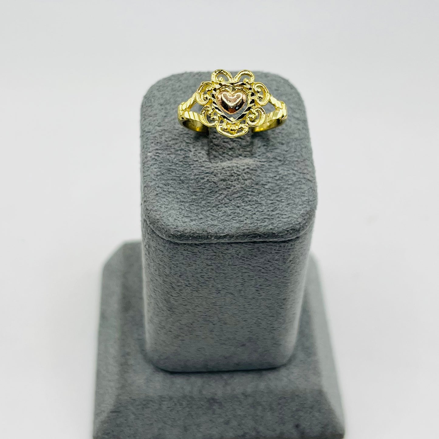 10k Gold El Amor Ring