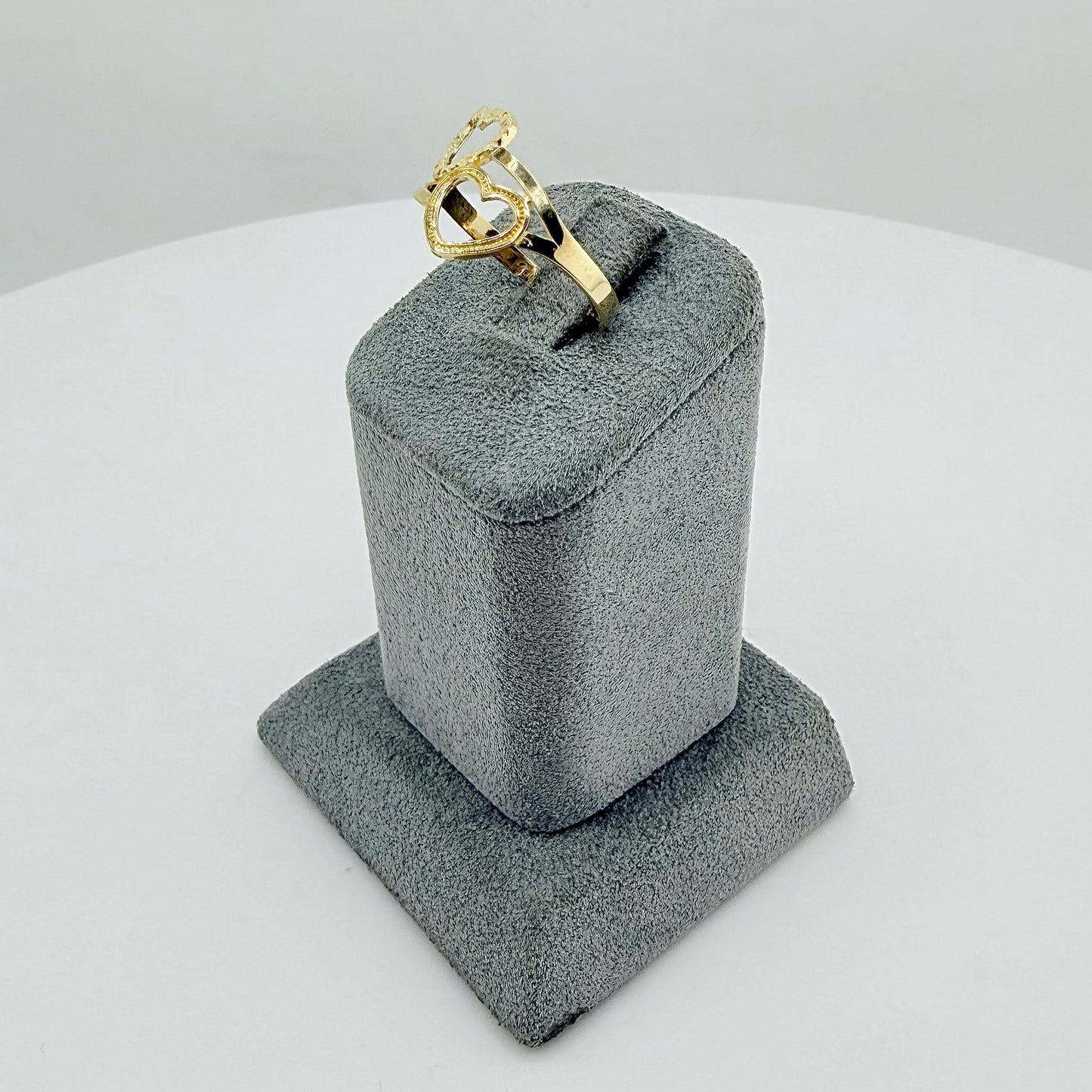 10k Gold Double the love Ring