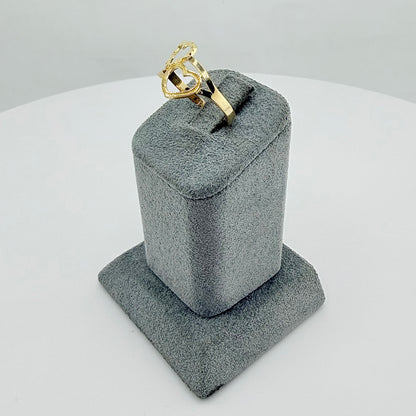 10k Gold Double the love Ring