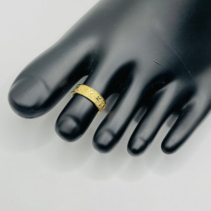 10k Gold Moon & Stars Toe Ring