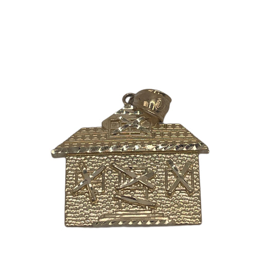 10K GOLD TRAP HOUSE CHARM