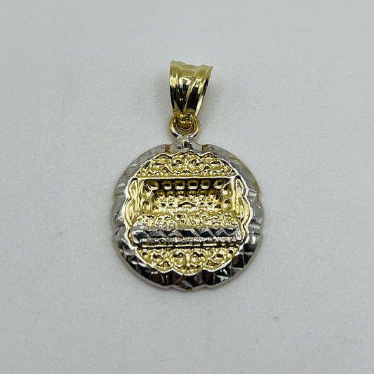10k Gold Two- Tone Last supper Charm (S)