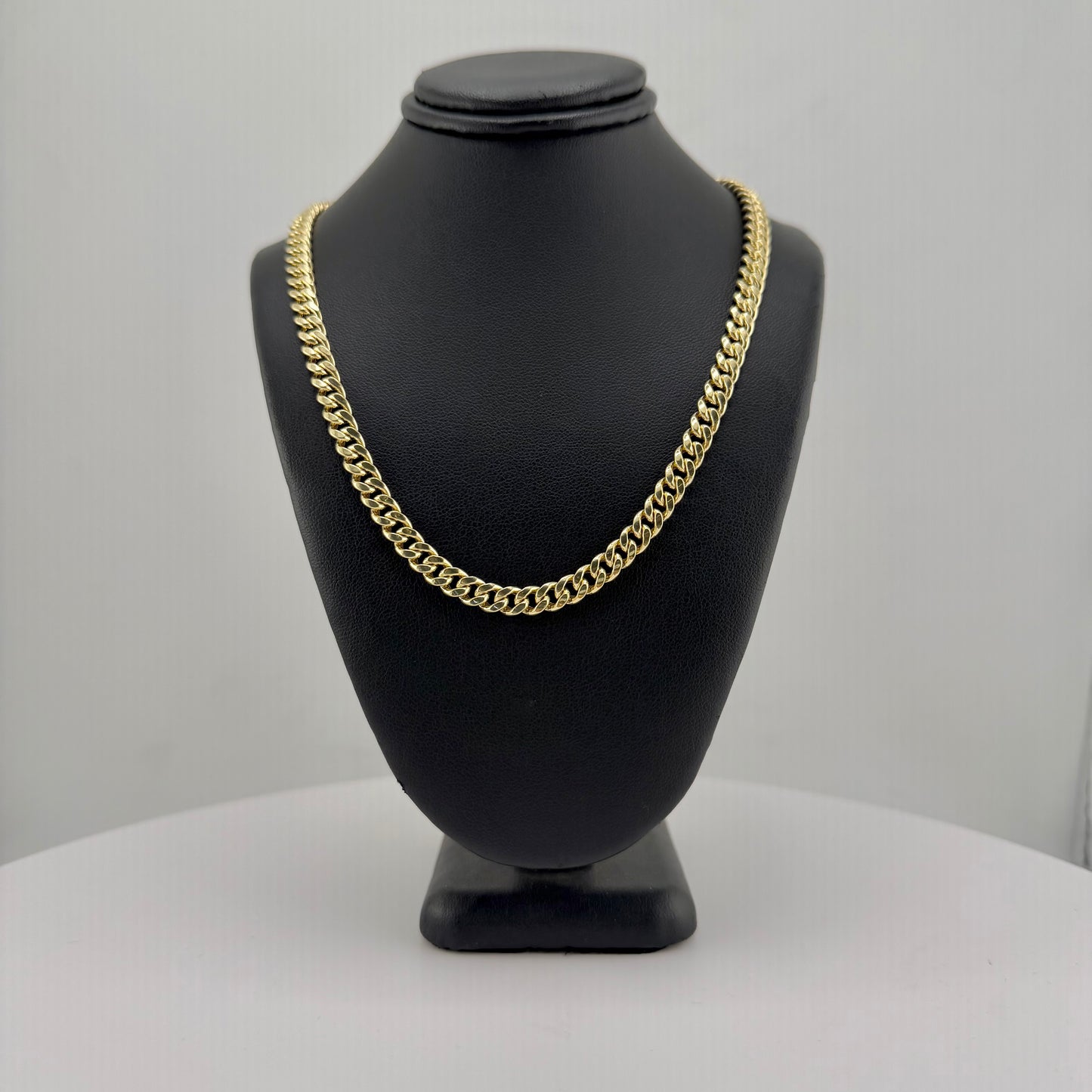 10K Gold 5.7mm hollow Miami Cuban Chain