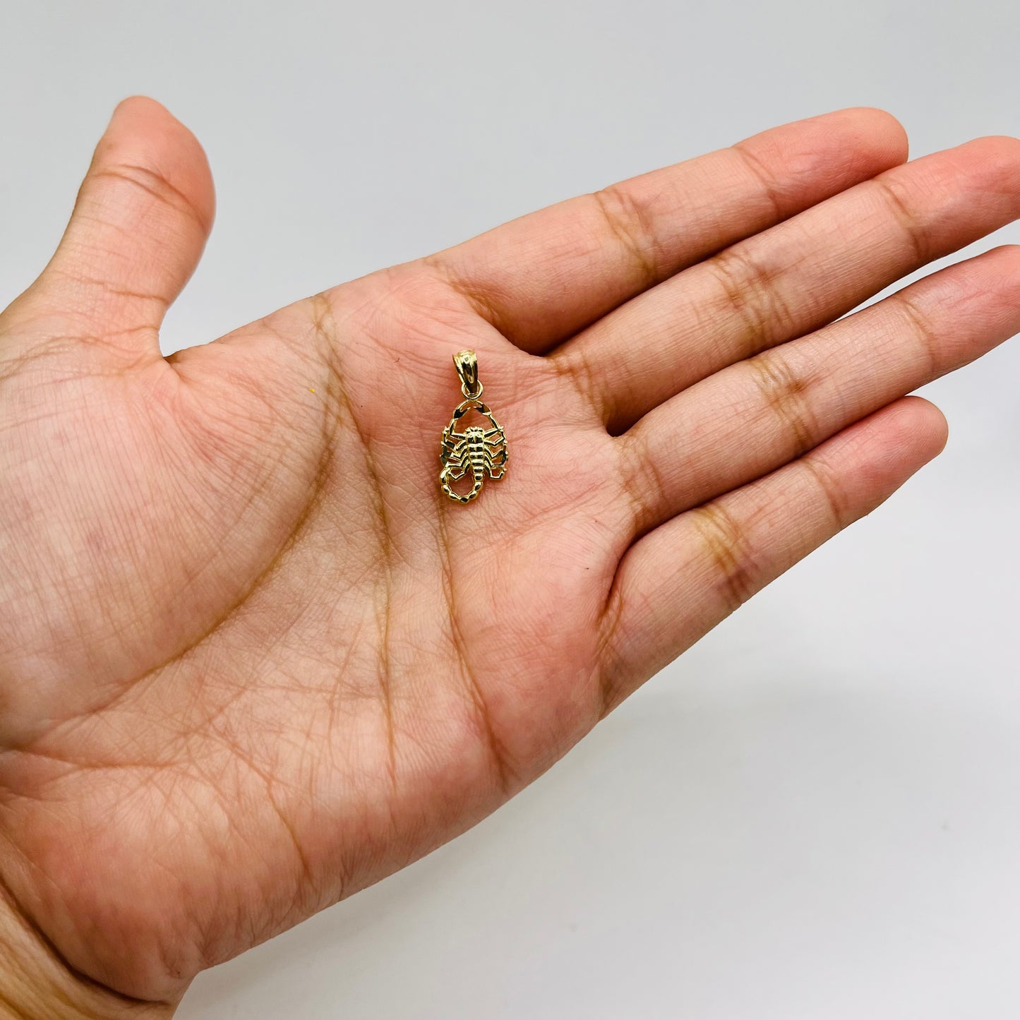 10k Gold XS Scorpion Charm