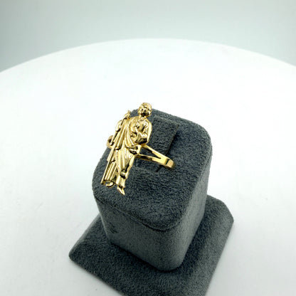 10k Gold San Judas Ring (Medium)