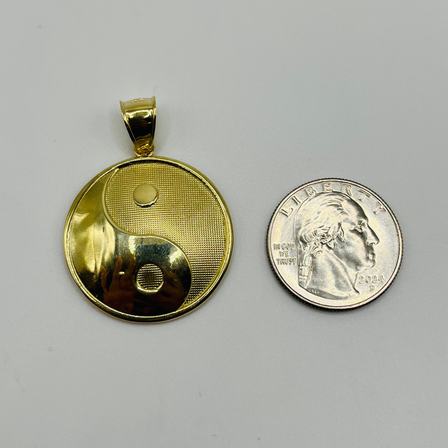 10k Gold Yin and Yang Charm