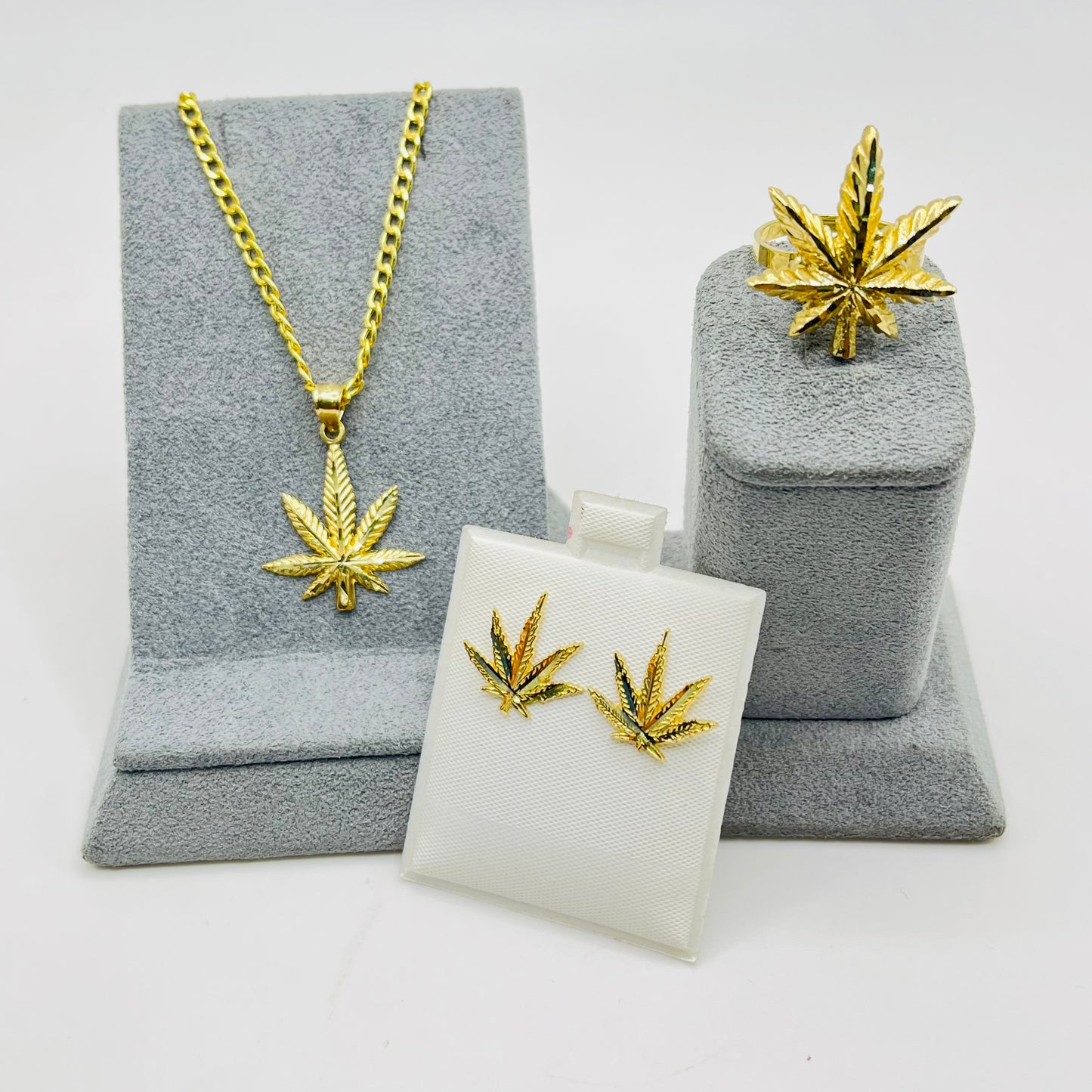 10K Gold Mary Jane Set