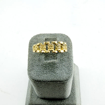 10K Gold RX Band Ring | Width: 6mm