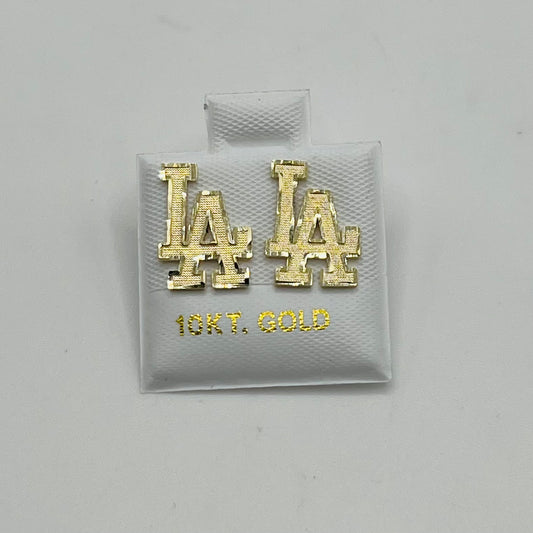 10k Gold LA Classic Earrings