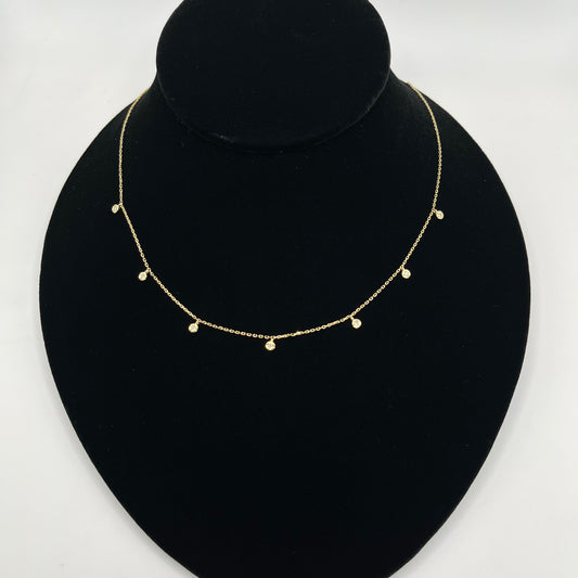 14k Gold Diamond Silken Shine Chain