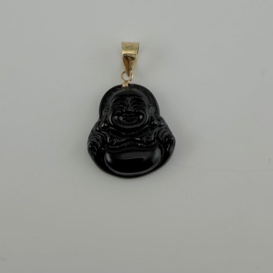 Buddha Charm Black (Small)