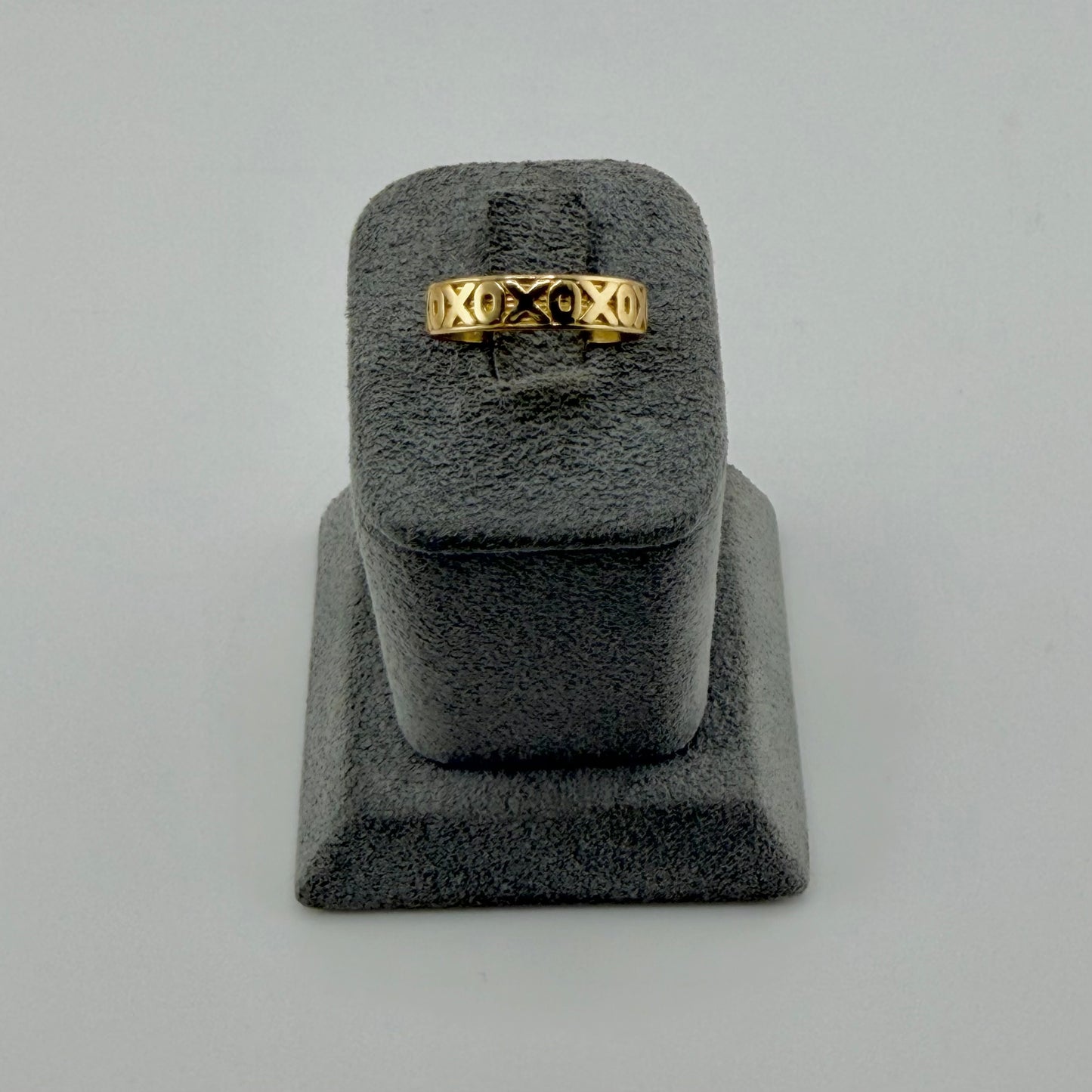 10k Gold XO Toe Ring