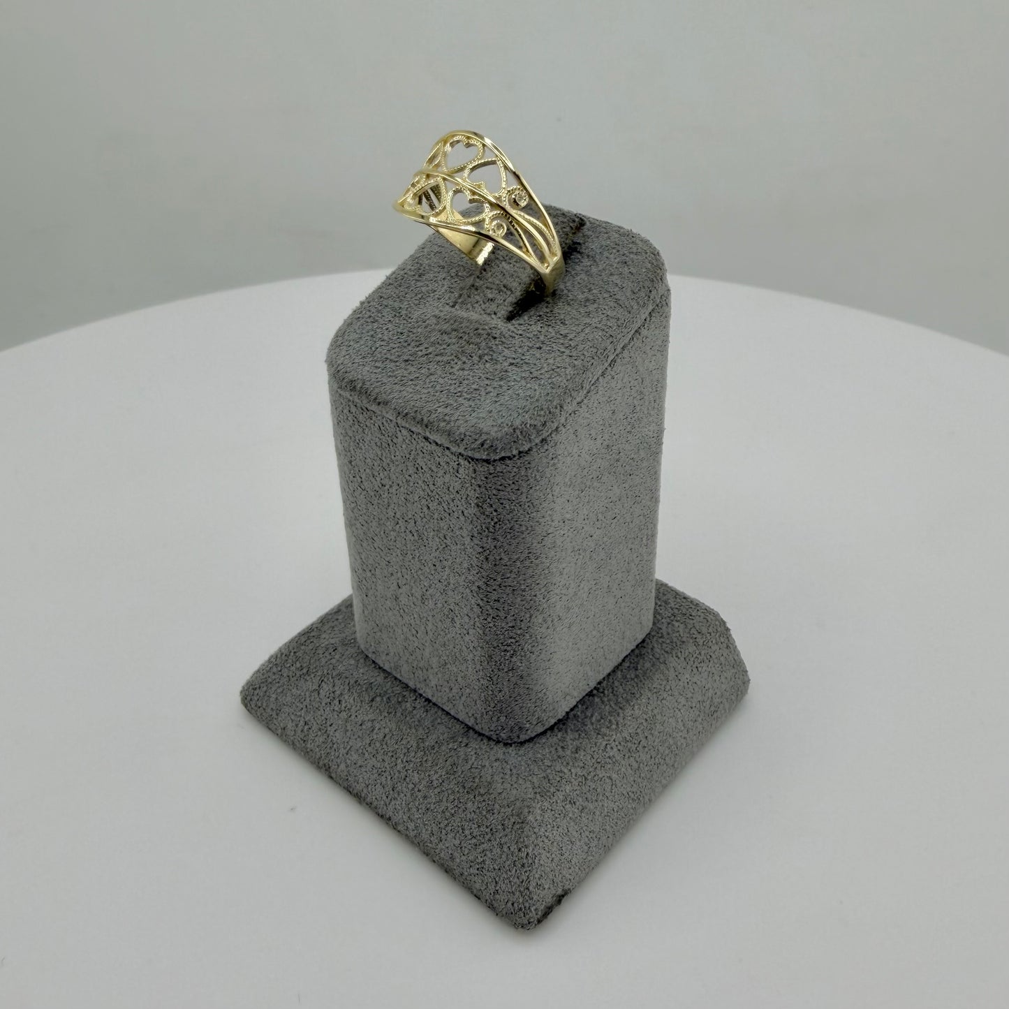 10k Gold Stacked in Love Ring