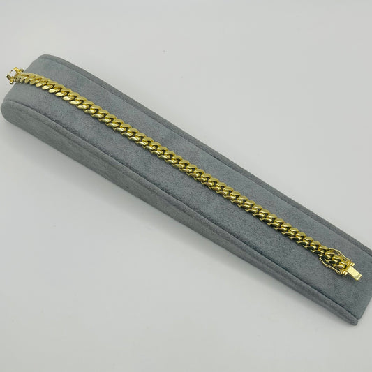 14K Gold Solid Miami Cuban Bracelet 6MM