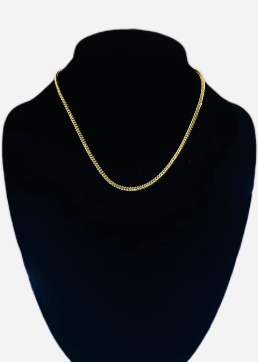 10K Gold 2mm Franco Chain