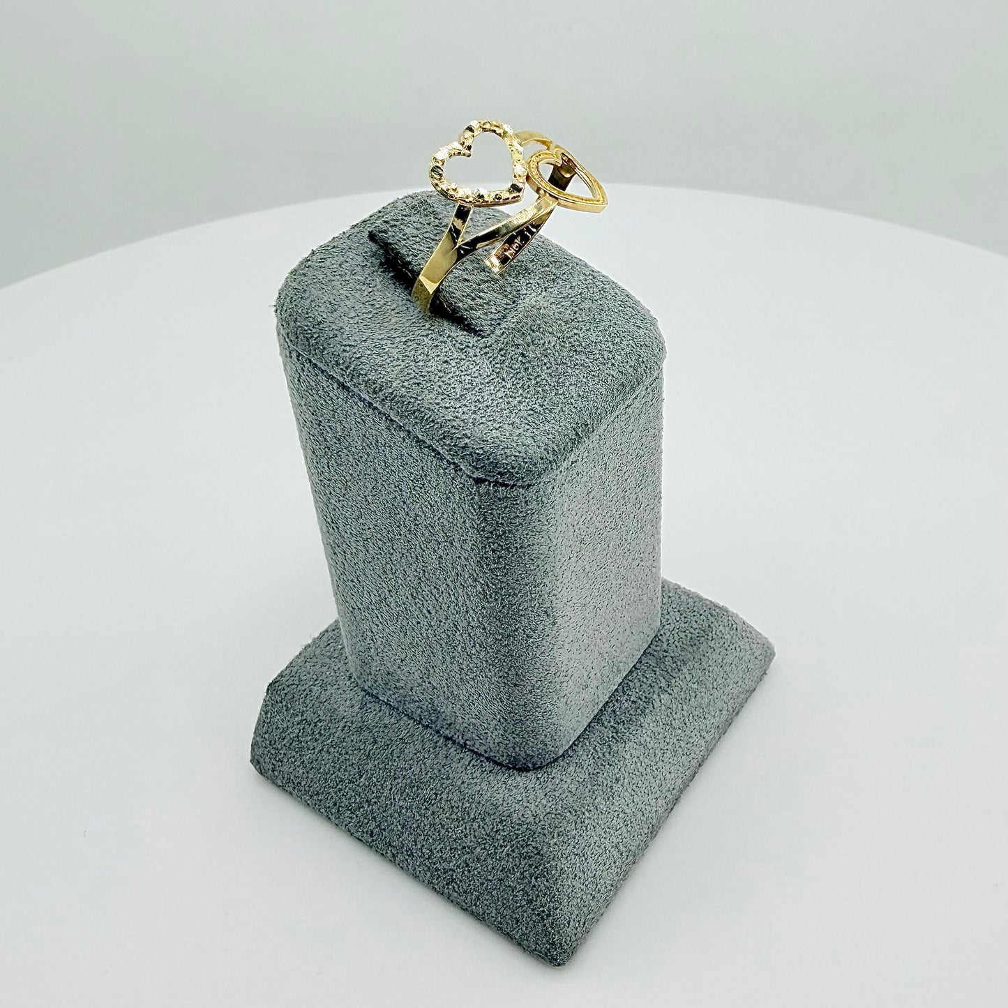 10k Gold Double the love Ring