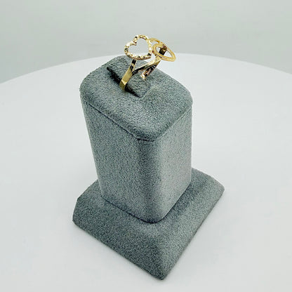 10k Gold Double the love Ring