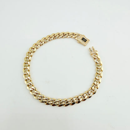 10K Gold Lightweight Monaco Bracelet