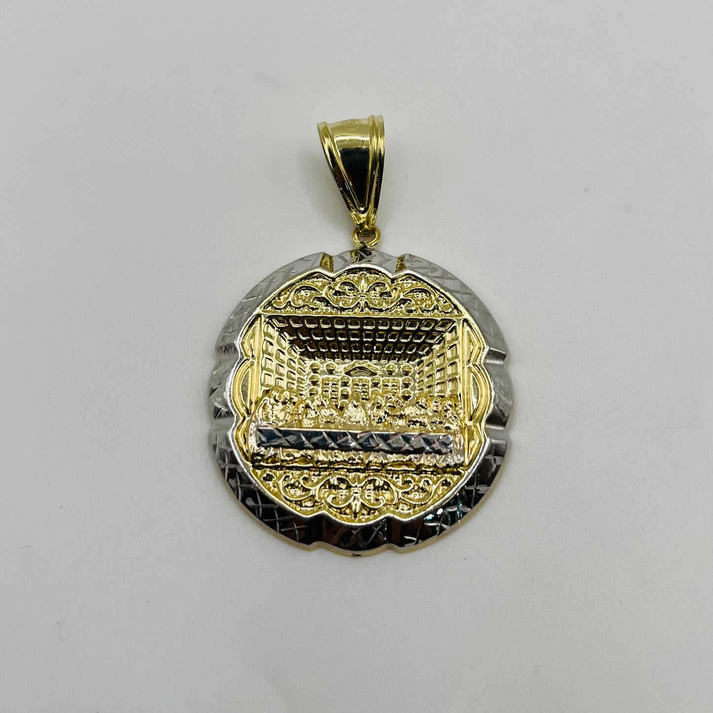 10k Gold Two- Tone Last supper Charm (M)