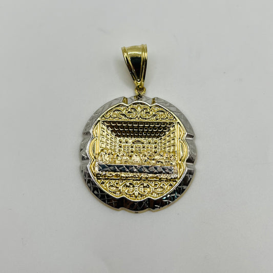 10k Gold Two- Tone Last supper Charm (M)