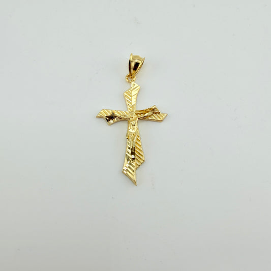 10K Gold Jesus Neo Cross