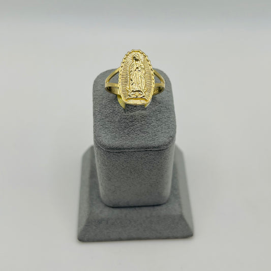 14k Gold La Virgien Ring